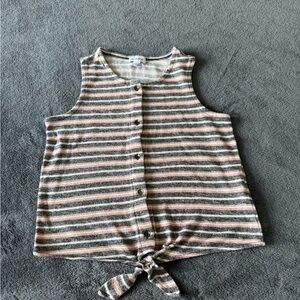 Kids Button Down Tank